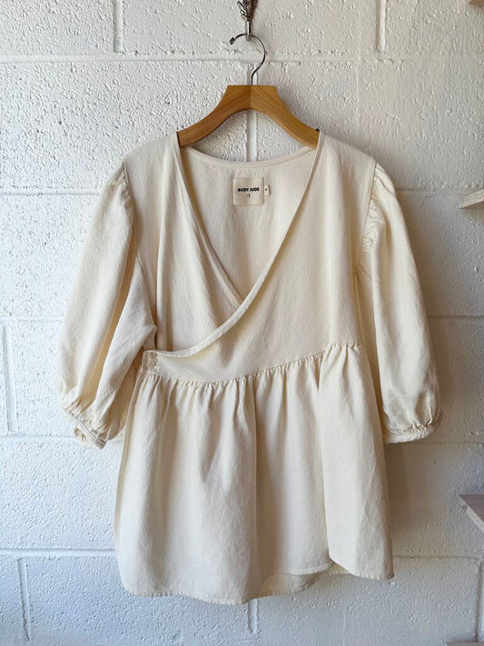 Rudy Jude 'Wrap Day Blouse' 100% organic cotton top