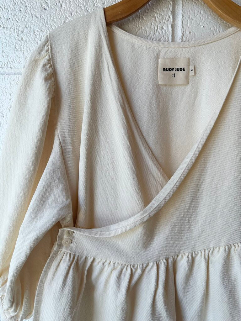 Rudy Jude 'Wrap Day Blouse' 100% organic cotton top