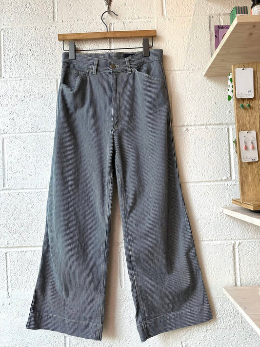 AG 'Rosie' pinstripe pants