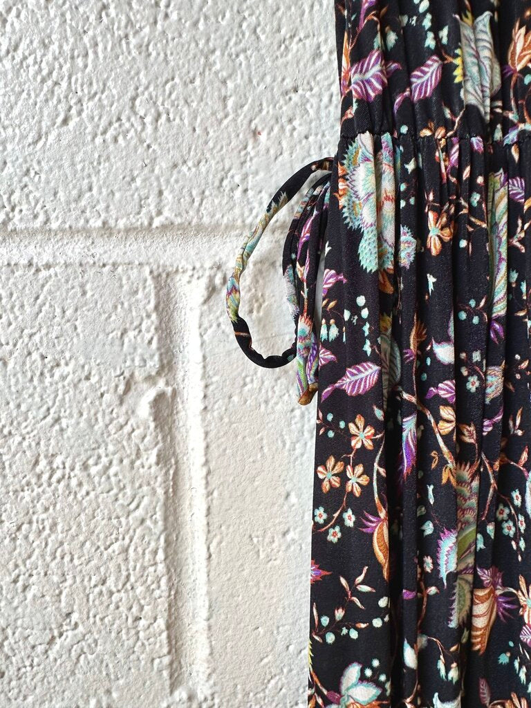 Ulla Johnson 'Clea' Floral Sleeveless Midi Dress