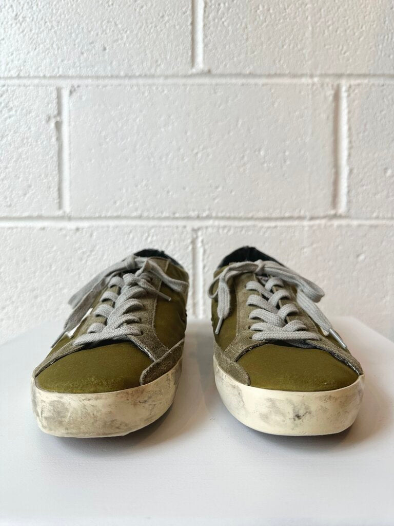 Golden Goose 'Super-Star' Satin Sneakers