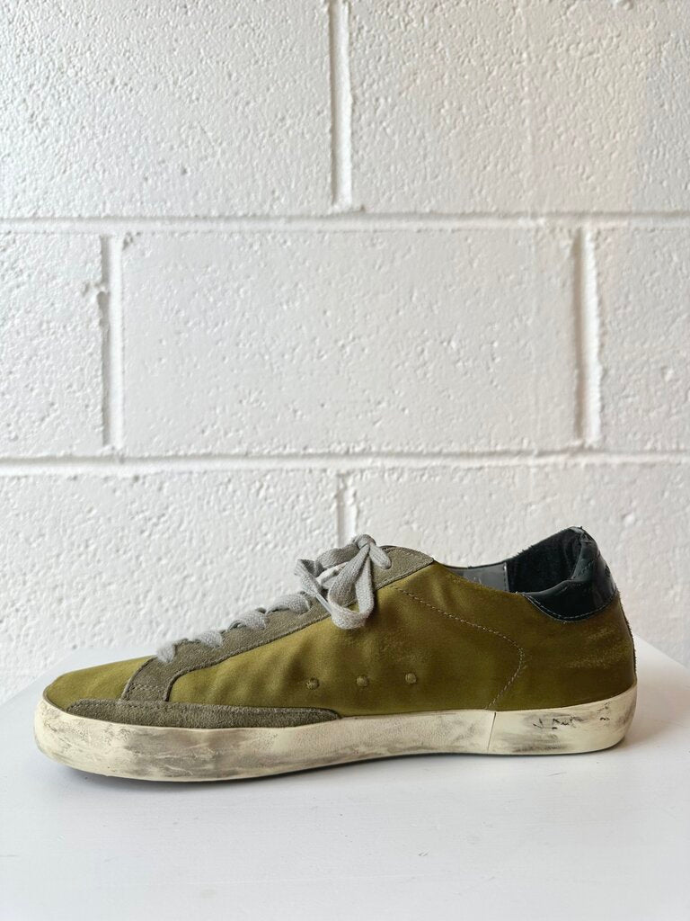 Golden Goose 'Super-Star' Satin Sneakers