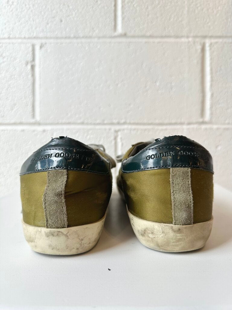 Golden Goose 'Super-Star' Satin Sneakers