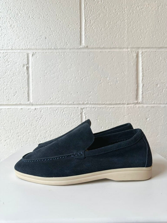 Loro Piana 'Summer Walk' Suede Loafers