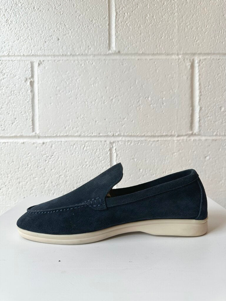 Loro Piana 'Summer Walk' Suede Loafers