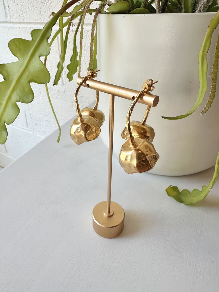 Cezeras 'El Fruto Collection' 18k Gold Plated Earrings