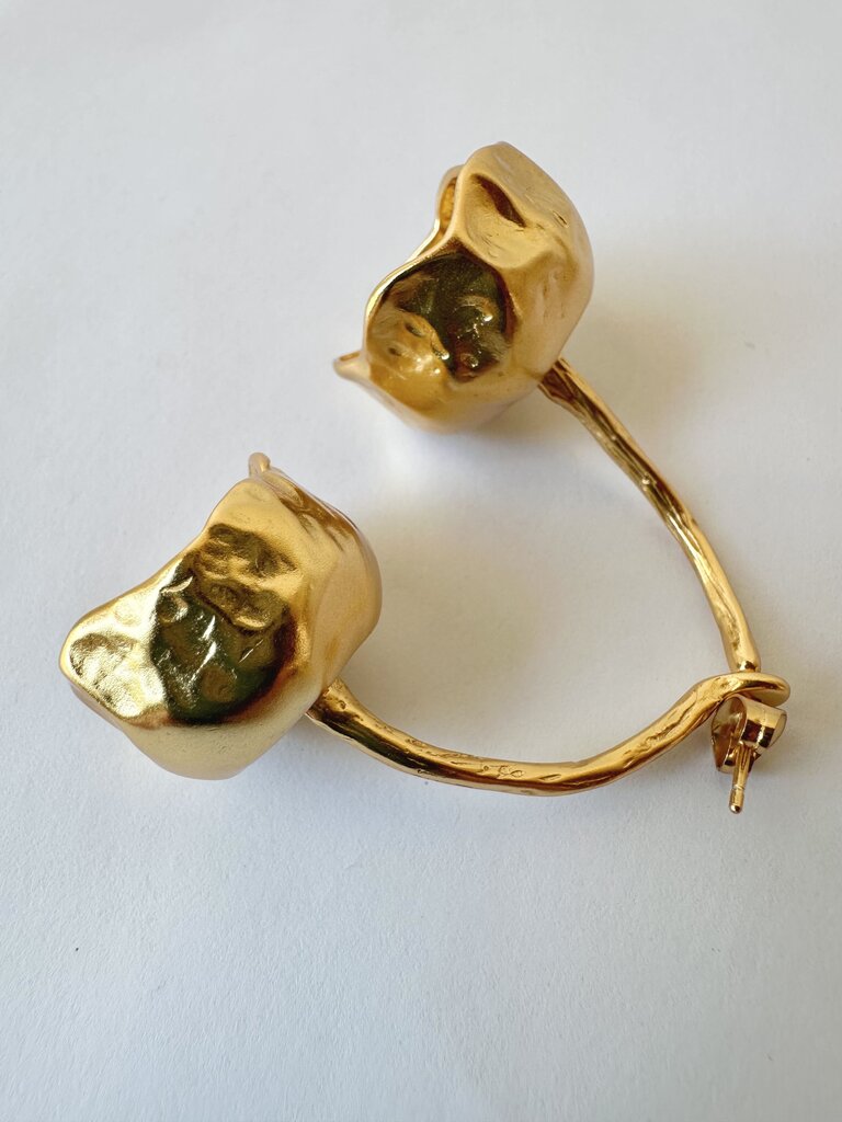 Cezeras 'El Fruto Collection' 18k Gold Plated Earrings
