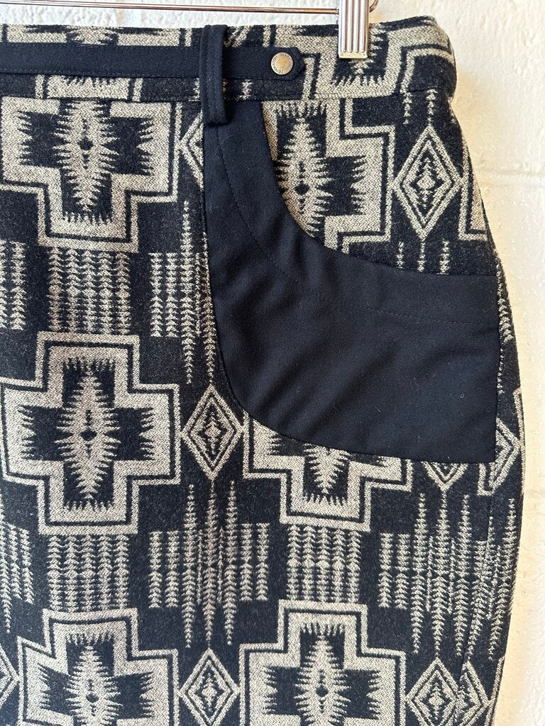Pendleton The Portland Collection Wool Mini Skirt