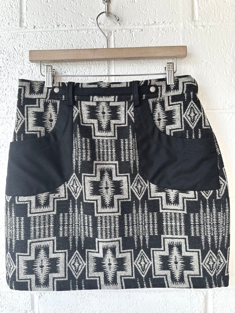 Pendleton The Portland Collection Wool Mini Skirt