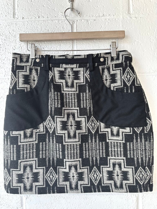 Pendleton The Portland Collection Wool Mini Skirt