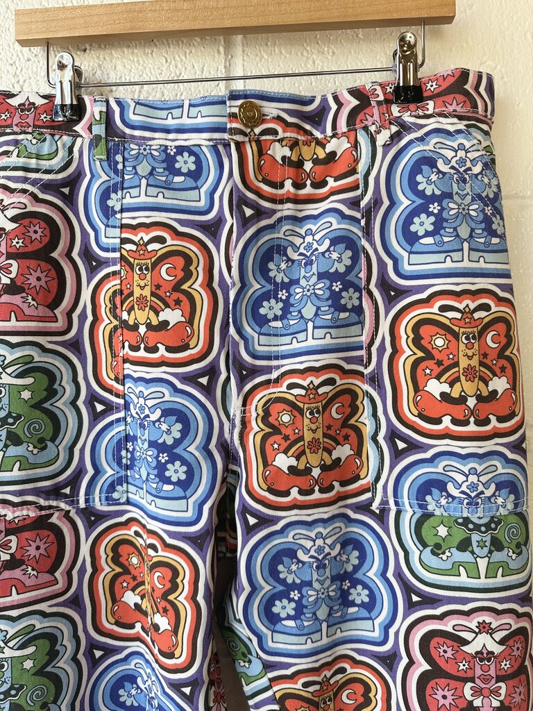 Big Bud Press 'Butterfly Kaleidoscope' Work Pants