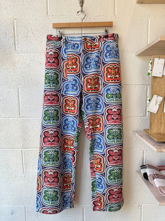 Big Bud Press 'Butterfly Kaleidoscope' Work Pants