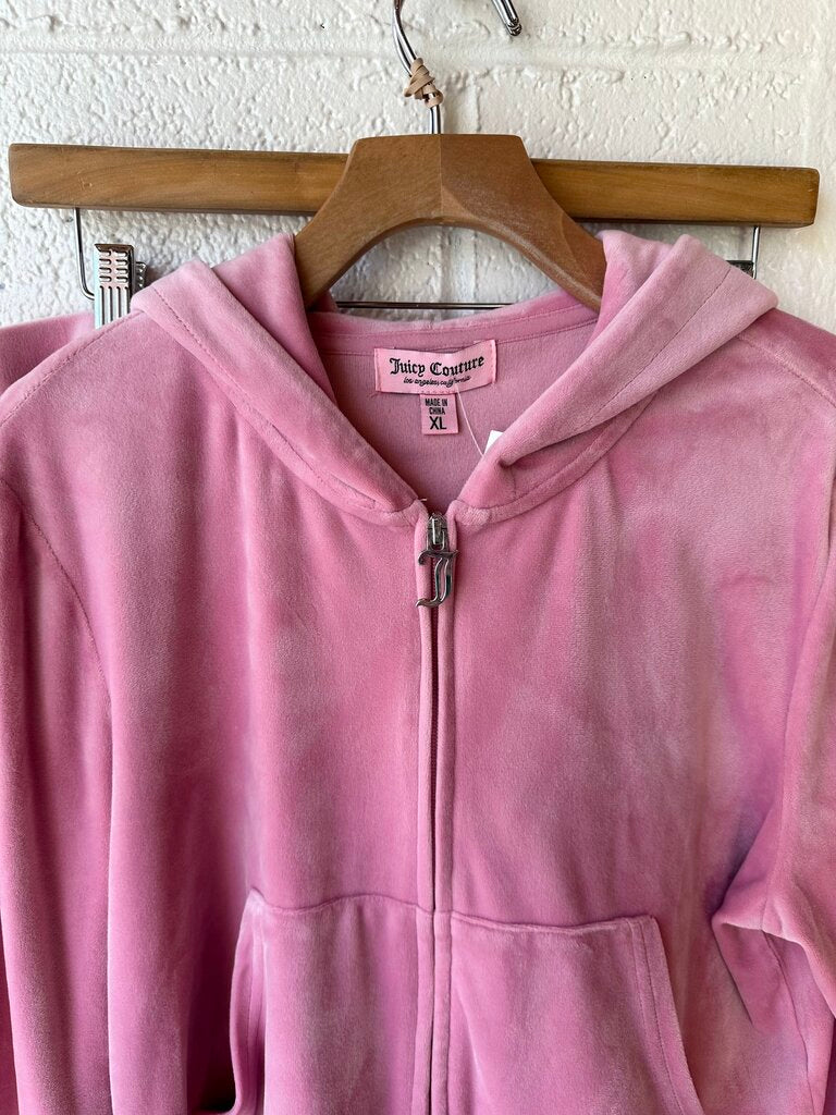 Juicy Couture Rhinestone Velour Tracksuit SET