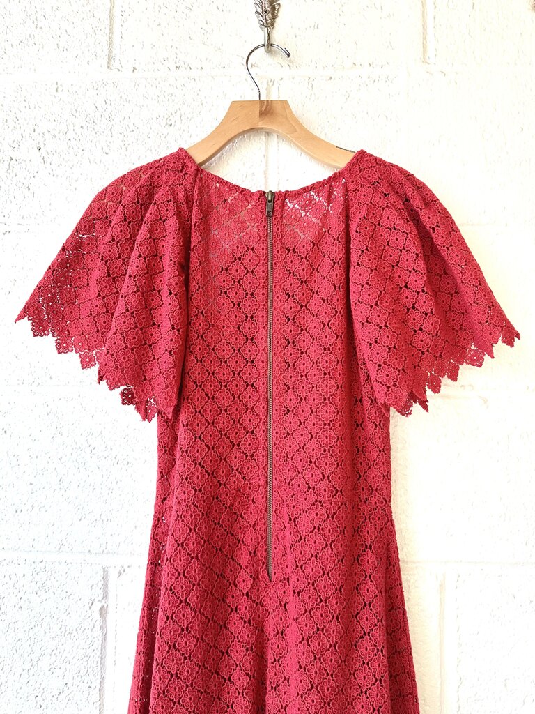 The Great NEW 'The Harmony Dress' Cotton Lace Short Sleeve Maxi