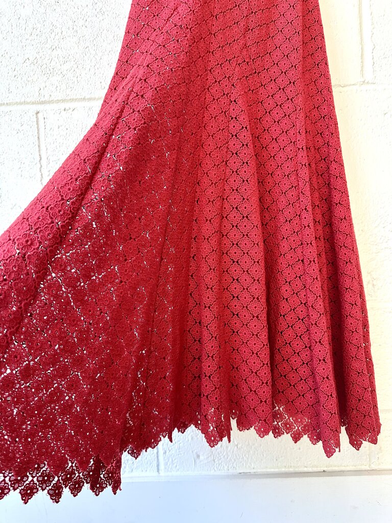 The Great NEW 'The Harmony Dress' Cotton Lace Short Sleeve Maxi