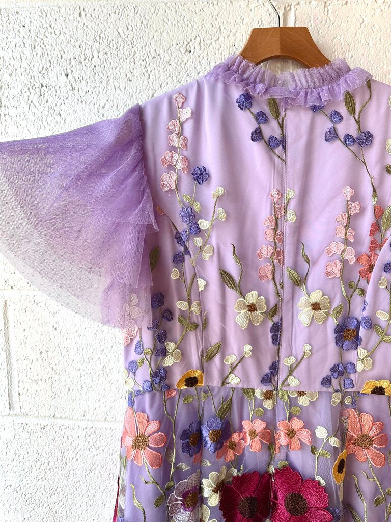 Jessakae NEW 'Jubilee' Embroidered Flower Tulle Dress