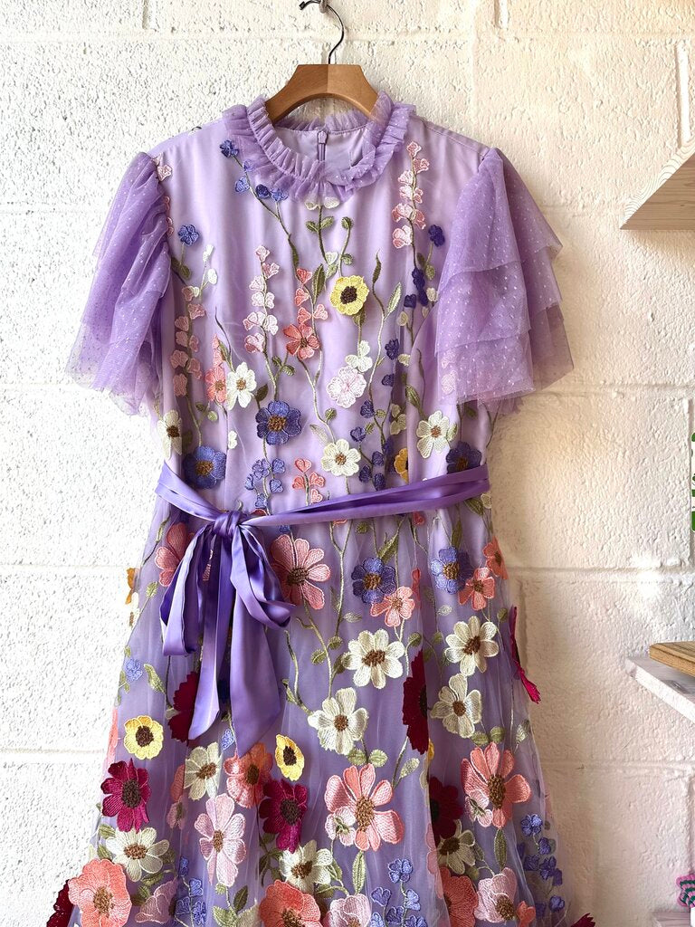 Jessakae NEW 'Jubilee' Embroidered Flower Tulle Dress