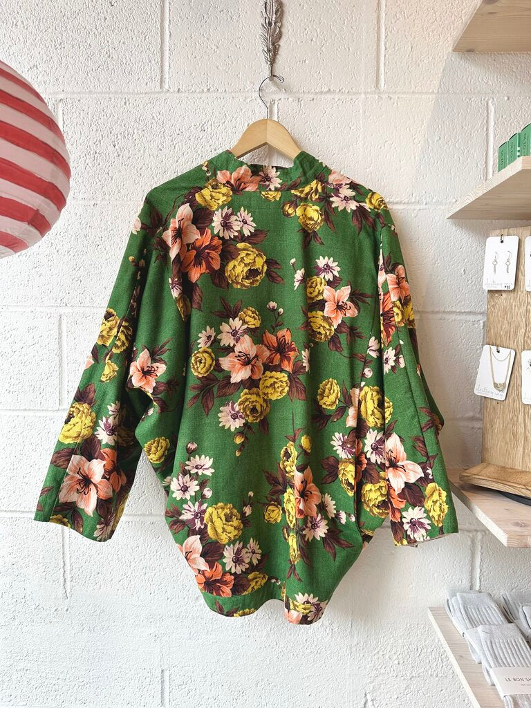 Kate Towers Floral Kimono Jacket