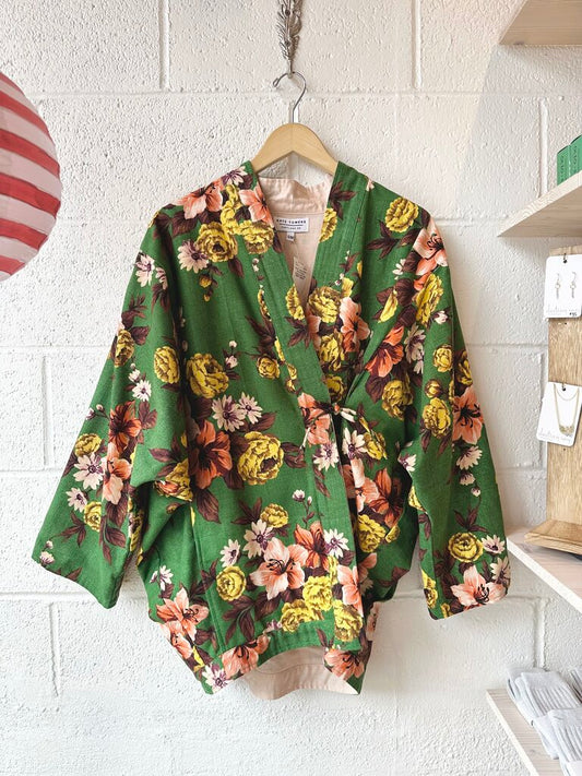 Kate Towers Floral Kimono Jacket