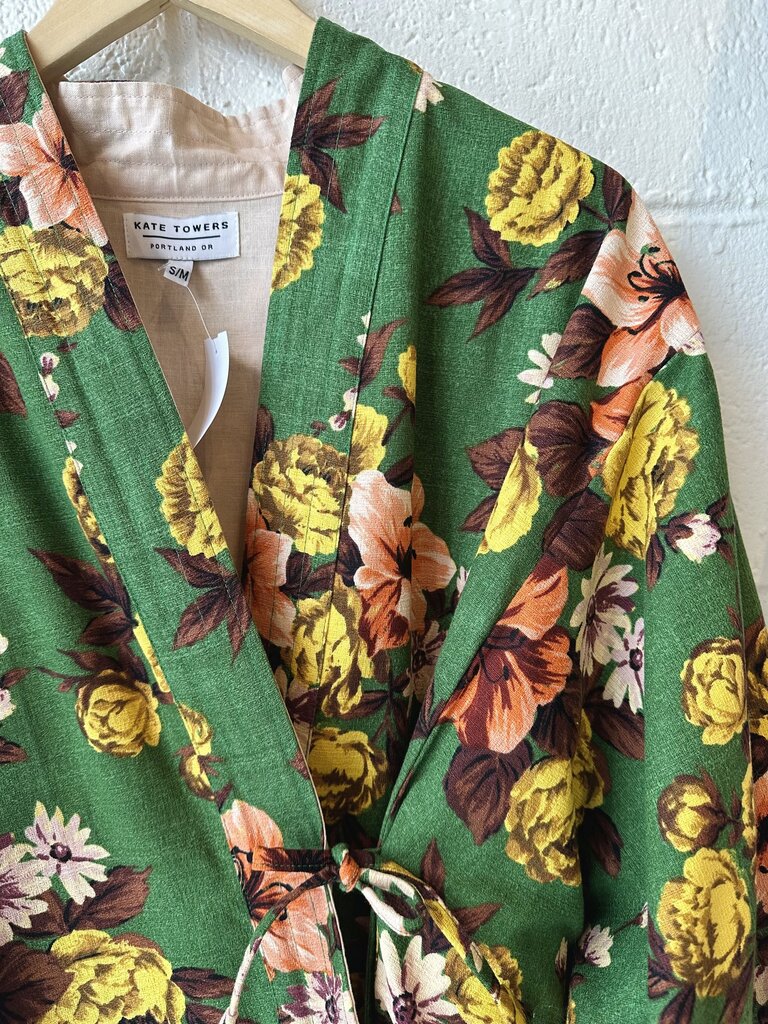 Kate Towers Floral Kimono Jacket