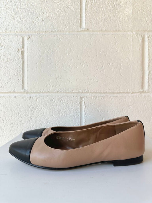 Margaux "The Pointe Cap-Toe Ballet Flat"